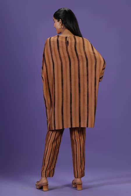 Label Radini Dusk Horizon Printed Kurta Set 