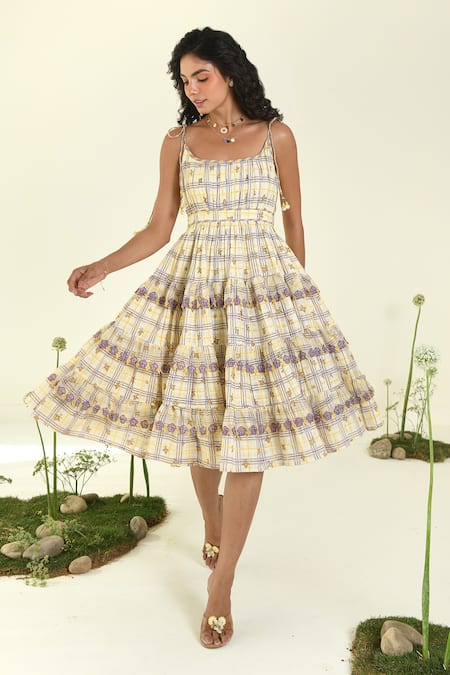 BAISE GABA Willow Midi Dress 