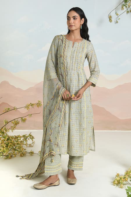 BAISE GABA Solvia Printed Kurta Set 