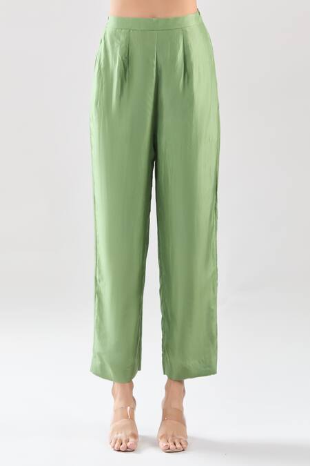 Buy Debyani + CO Pink Silk Beads, Embroidery Round Neck Kurta Pant Set Online at Aza Fashions Buy_Debyani + CO_Pink Silk Beads, Embroidery Round Neck Kurta Pant Set _Online_at_Aza_Fashions