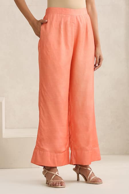 Shop Wazir C Peach Organza, Silk, Cotton Embroidery V-neck Nargis And Teal Blue Cape Set Online at Aza Fashions Shop_Wazir C_Peach Organza, Silk, Cotton Embroidery V-neck Nargis And Teal Blue Cape Set _Online_at_Aza_Fashions