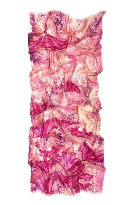 Pashma Blossoms Print Scarf 