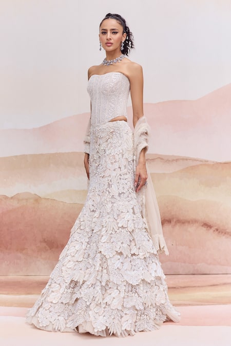 Mishru Ivory Josie Lehenga Set 
