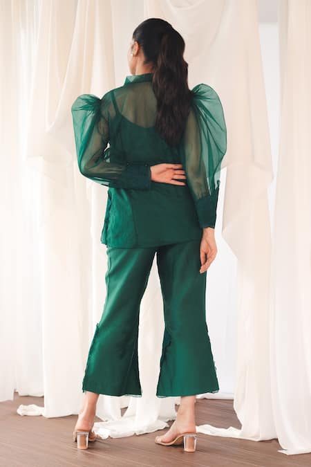 Aanchal Vijaywargi Echo Organza Shirt  