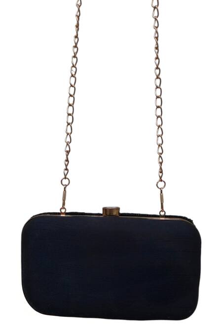 A Clutch Story_Black Beads Cleopatra Clutch _Online_at_Aza_Fashions