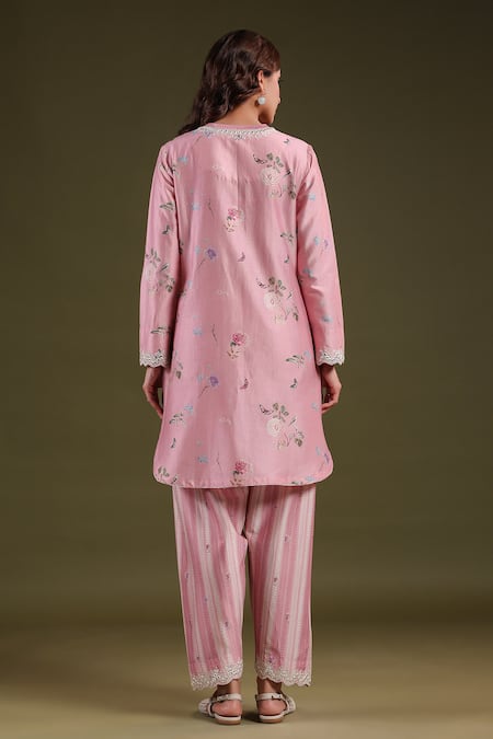 Label Niti Bothra Noor Zipper Kurta Set 
