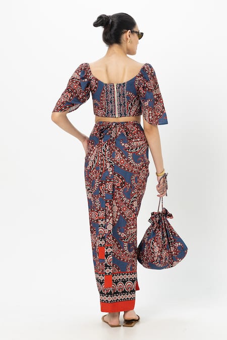 SOBARIKO Deniz Tulip Skirt Set 