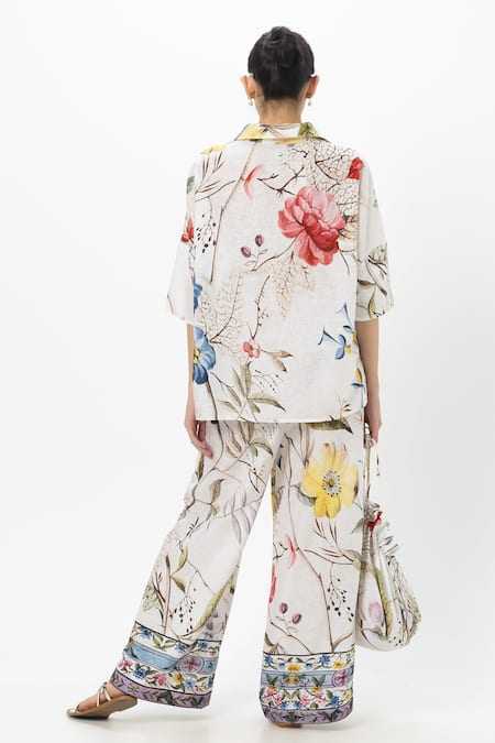 SOBARIKO Floral Print Alicia Co-ord Set 