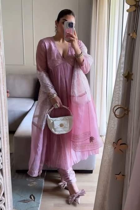 Ruchi Marodia Chintz Floral Print A-Line Kurta Set 