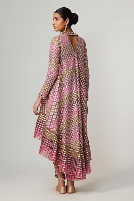 Vvani By Vani Vats Multicolor Dhoti Kurta Set 