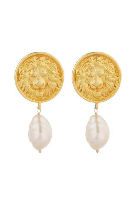 Zariin Roaring to Go Dangler Earrings 