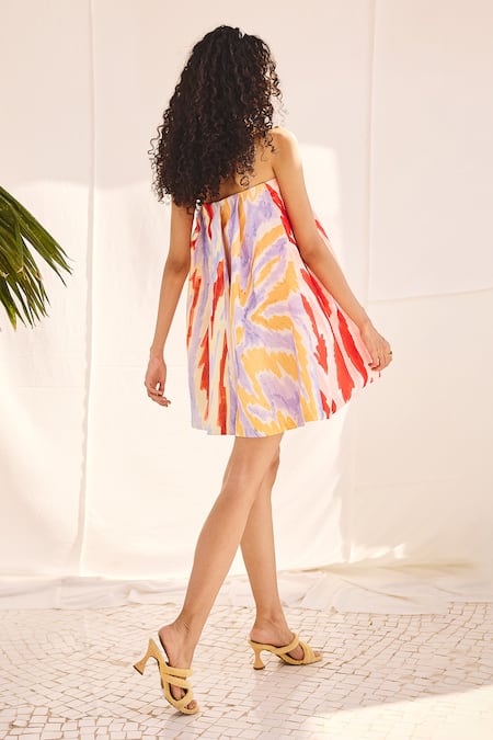 ZiP by Payal & Zinal Doodle Dream Sea Foam Green Dress 