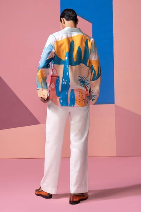 Nautanky Sunset Safari Full Sleeve Shirt 