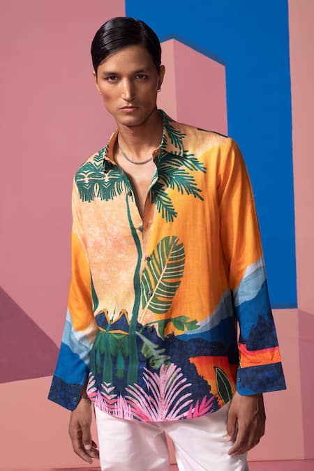 Nautanky Sunset Full Sleeve Shirt 