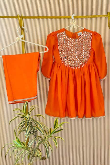 Rage Attire-Sweta Saria Mirror Work Anarkali Set 