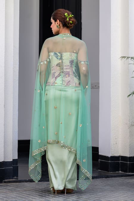 Juhi Bengani Multi Colour Designer Kurta Set 