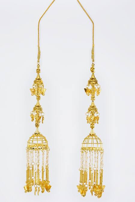 Vivinia By Vidhi Mehra Gold Plated Designer Kaleeras Online at Aza Fashions Vivinia By Vidhi Mehra_Gold Plated Designer Kaleeras _Online_at_Aza_Fashions