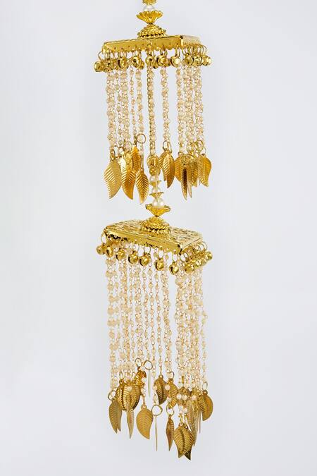 Buy Vivinia By Vidhi Mehra Gold Plated Kundan Polki Kaleera Set Online at Aza Fashions Buy_Vivinia By Vidhi Mehra_Gold Plated Kundan Polki Kaleera Set _Online_at_Aza_Fashions