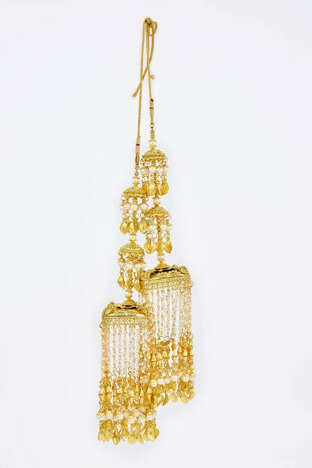 Vivinia By Vidhi Mehra Gold Plated Designer Kaleeras Online at Aza Fashions Vivinia By Vidhi Mehra_Gold Plated Designer Kaleeras _Online_at_Aza_Fashions