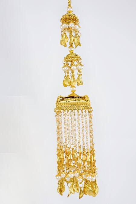 Buy Vivinia By Vidhi Mehra Gold Plated Designer Kaleeras Online at Aza Fashions Buy_Vivinia By Vidhi Mehra_Gold Plated Designer Kaleeras _Online_at_Aza_Fashions