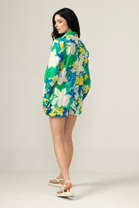 Reena Sharma Floral Print Nora Co-ord Set 