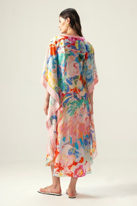 Reena Sharma Multi Color Zoe Kaftan 