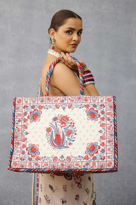Torani Multi Color Coromandel Mrittika Handbag 