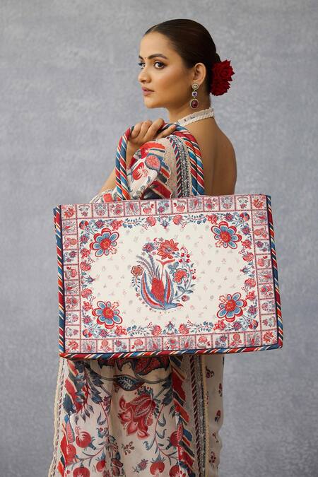 Buy_Torani_Multi Color Coromandel Mrittika Handbag _Online_at_Aza_Fashions