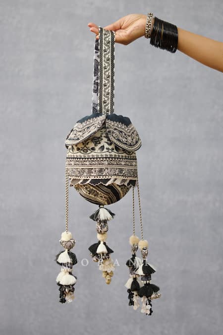 Torani Kalamkari Iqra Potli Bag 