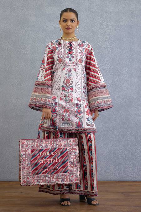 Buy Torani Multi Color Embroidery Coromandel Apekshaa Handbag Online at Aza Fashions Buy_Torani_Multi Color Embroidery Coromandel Apekshaa Handbag _Online_at_Aza_Fashions