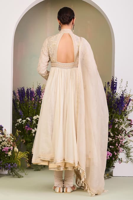 Sue Mue Embroidered Anarkali Kurta Set 