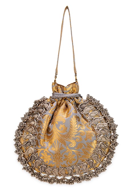 5elements Designer Brocade Potli Bag 