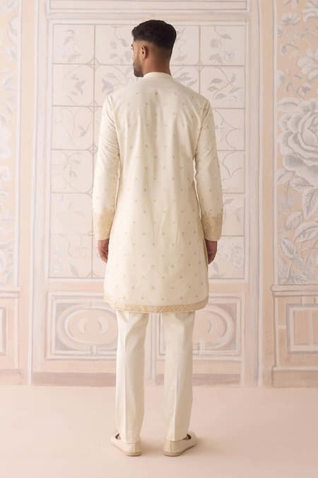 Shyam Narayan Prasad Embroidered Kurta Set 