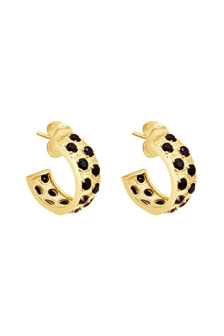 MAALICIOUS JEWELRY Dalmation Hoops 