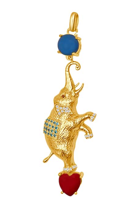 MAALICIOUS JEWELRY Circus Elephant Pendant 
