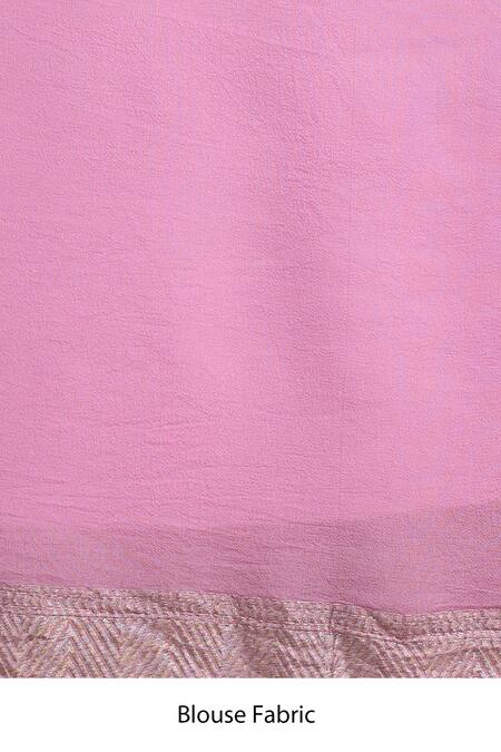 Shop_Mint N Oranges_Lilac Georgette Pure Designer Saree_Online_at_Aza_Fashions