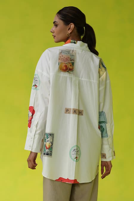 Roza California Peaches Oversized Shirt & Pants 