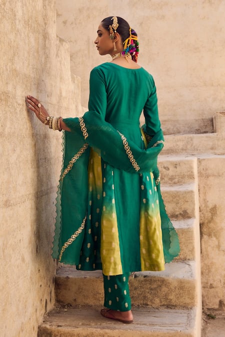 Vinita Bhansali Maharani Anarkali Set 