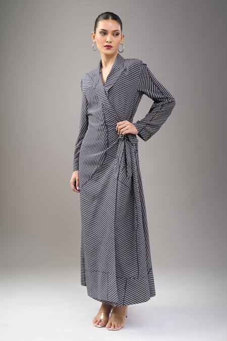 Shop Divyam Mehta Black Crepe Shawl Neck Coal Maxi Dress Online at Aza Fashions Shop_Divyam Mehta_Black Crepe Shawl Neck Coal Maxi Dress _Online_at_Aza_Fashions