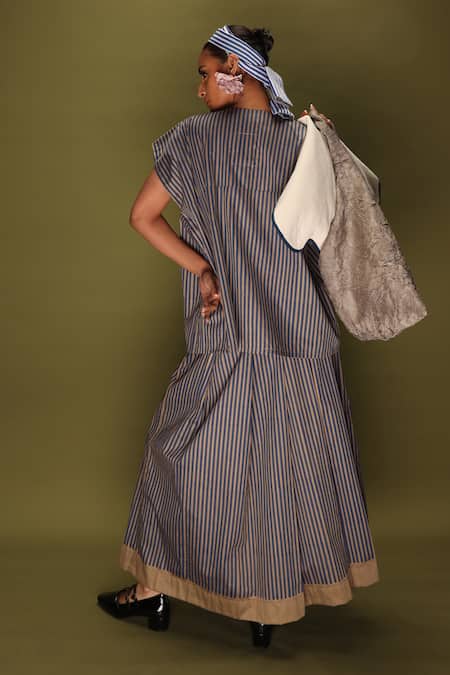 Stoique Striped Italian Cotton Top 