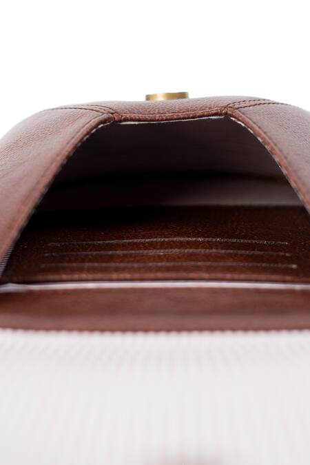 Miri Brown Embroidery The Archies Bianca Sling Bag Online at Aza Fashions Miri_Brown Embroidery The Archies Bianca Sling Bag _Online_at_Aza_Fashions