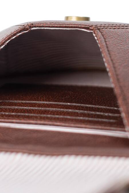 Buy Miri Brown Embroidery The Archies Bianca Sling Bag Buy_Miri_Brown Embroidery The Archies Bianca Sling Bag