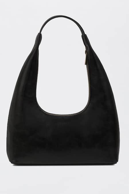 Buy_Miri_Black Embroidery Gulzar Hand Tote Bag 