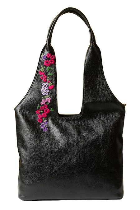 Miri Cherry Brown Handcrafted Tote Bag 