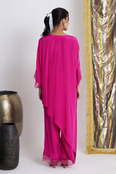 Siyona By Ankurita Gulabo Rani Kurta & Pant Set 