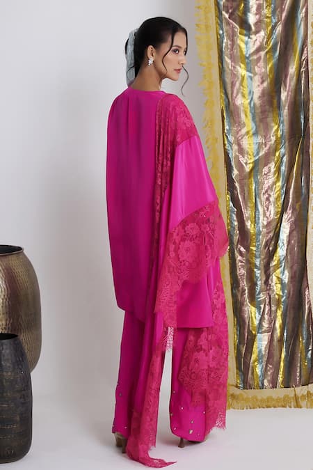 Siyona By Ankurita Gulabo Softy Farshi Set 