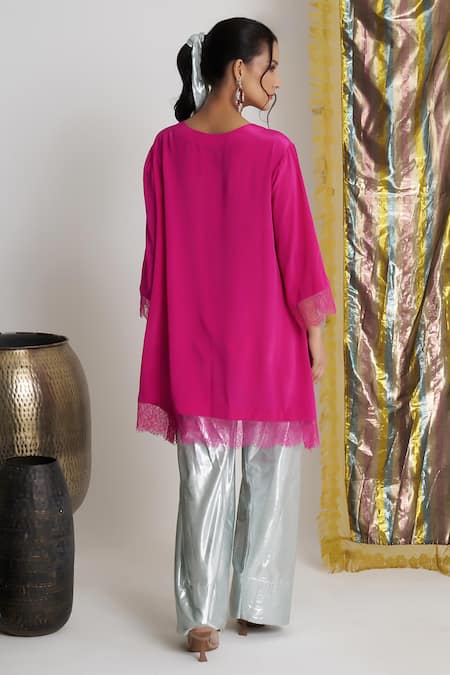 Siyona By Ankurita Gulabo Groove Farshi Set 