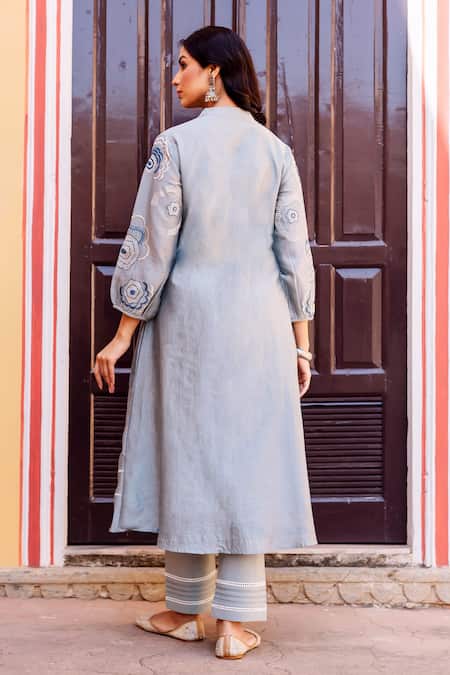 Missprint Chanderi Silk Kurta Set 