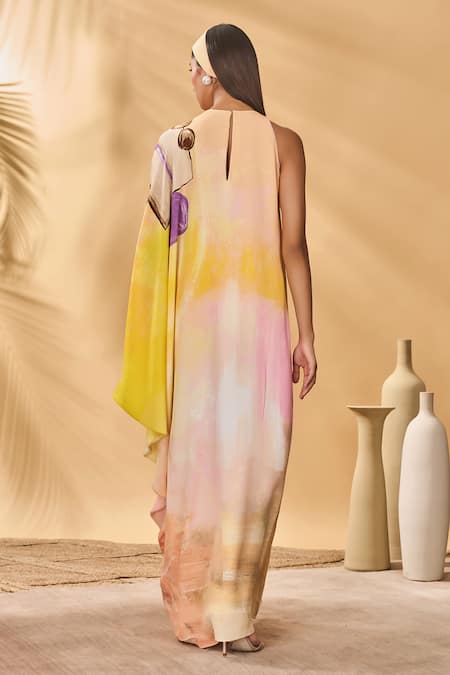 Masaba Glazing Symphony Asymmetrical Kaftan 