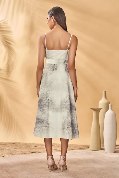 Masaba Moondust Mirage Wrap Dress 